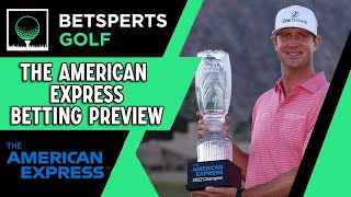 The Amex Betting Preview  PGA Picks and Predictions [upl. by Asirb204]