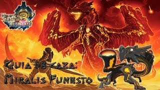 MH3U Guia Miralis Funesto Sólo  MH3U Guide Dire Miralis Solo [upl. by Nakashima884]