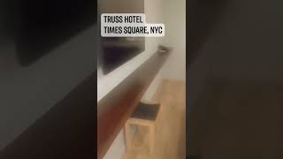 BUSINESS UP TRAVELS PRESENTS THE TRUSS HOTEL TIMES SQUARE NY [upl. by Ponzo133]