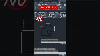 Autocad tips  Fillet radius on multiple lines  autocad2d autocad [upl. by Bowler]