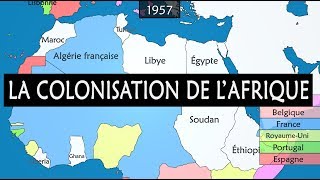 La colonisation de lAfrique  Résumé sur cartes [upl. by Ewer]