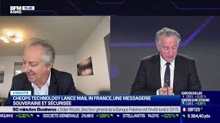 VIDEO  Cheops Technology lance Mail in France une messagerie souveraine et sécurisée BFM Business [upl. by Fogel290]