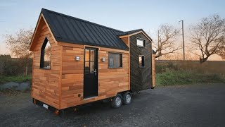 Incredible Cedar Nano Tiny House by Baluchon [upl. by Nagey]