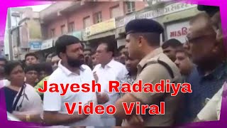 MLA Jayesh Radadiya Video Viral at Jetpur [upl. by Niltac]