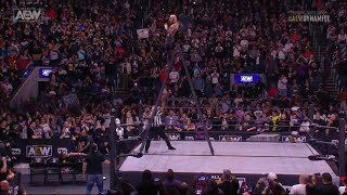 Darby Allin vs Jeff Hardy Death Defying Swanton from Ladder [upl. by Iras]