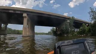 Sandusky river part 2 kawasaki ultra 160LXS [upl. by Coretta92]