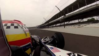 Indycar Experience  Riding 2seater in Indianapolis Motor Speedway [upl. by Aisan]