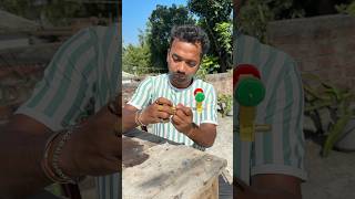 Making A toy car 🚗 with clip pain ￼ rubber band ￼and cap ￼Bengali mini blog shorts😱 [upl. by Mendy228]