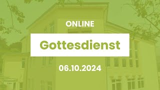 Livestream Familien Gottesdienst  Gemeinde Gottes Pforzheim  06102024 [upl. by Llenal]