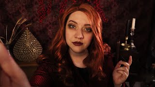 ASMR 🩸Vampire Comforts You After Turning Hairbrushing Scalpmassage Face Cleaning etc [upl. by Hannazus]