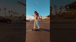 Skate girl  Longboard Dancer  danceboarding longboarding skate lifestyle [upl. by Crystal]