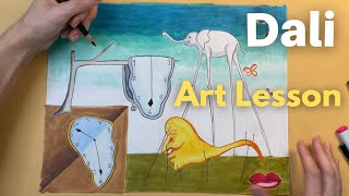 Salvador Dalí Art Lesson Surrealism for kids teachers amp parents [upl. by Rog]