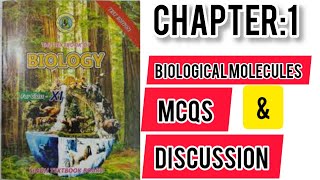 Biological molecules class 11 new book mcqs sindh boardbiology new book class 11 sindh board [upl. by Nanny]