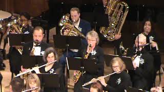 Nebraska Wind Symphony  Festival Fanfare For Christmas  John Wasson [upl. by Derrek]