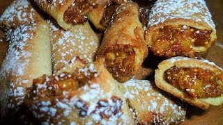 Ricette di Natale Biscotti ripieni allarancia e fichi secchi [upl. by Ellah]