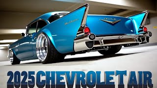 1957 Chevrolet BelAir FINALLY RESTOMOD FIRST LOOK at All New 2025 Model 🔥 [upl. by Ayaet]