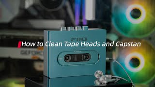 How to Clean Tape Heads and Capstan for FIIO CP13 [upl. by Rakia]