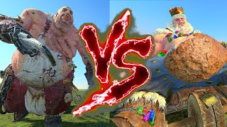 Skrag the Slaughterer VS Greasus Goldtooth Total War Warhammer 3 [upl. by Tila]