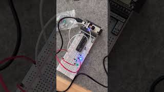 So today I set up my ESP32 and hooked up the soil moisture Sensors esp32 [upl. by Cadal19]