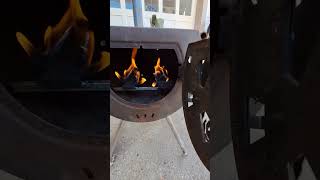 Converting a wood stove to propane for all night heat [upl. by Drawdesemaj]