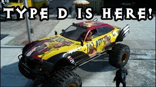 Final Fantasy XV  Regalia TYPE D IS HERE Off road car Patch 111  112 [upl. by Ahsitnauq]