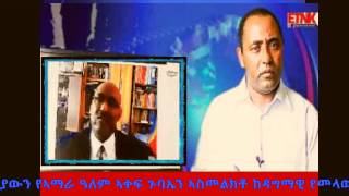 INterview with Dr Afework Teshome All Amahara Peoples Organization II PR head 21 05 2017 part 2 [upl. by Aivax]