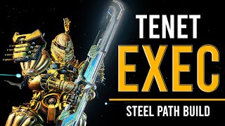 TENET EXEC STEEL PATH BUILD  100 RED CRITS  WARFRAME [upl. by Enimrac]