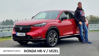 2022 Honda HRV  Vezel Hybrid First Test Drive  Full English Review [upl. by Oeram]