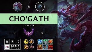 ChoGath Jungle vs Kindred  KR Master Patch 1413 [upl. by Hallam]