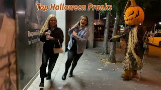 Top Craziest Pranks on Halloween [upl. by Aisauqal428]