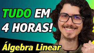 ÁLGEBRA LINEAR O CURSO COMPLETO em 40 Exercícios Resolvidos ÍNDICE NO INÍCIO RESUMO NO FINAL [upl. by Amadas659]