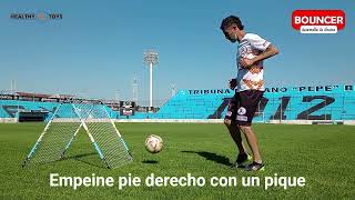 7 Empeine pie derecho con un pique [upl. by Walford]