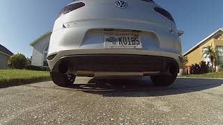 2016 MK7 Volkswagen GTi Stage 2 Unitronic TurboBack Exhaust Cold Start Up TBE [upl. by Hamnet]