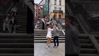 bailando bachata por Bilbao bachata dance bilbao viral [upl. by Jarin702]