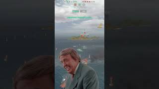 HELLO PRINZ EUGEN  worldofwarships wows worldofwarshipsgameplay shorts [upl. by Airalav]