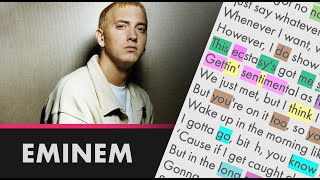 Eminem  Drug Ballad  Lyrics Rhymes Highlighted 305 [upl. by Elimac554]