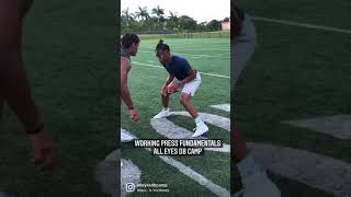 Patience Step in Press Man  How to Play Cornerback [upl. by Leverett149]