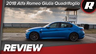 2018 Alfa Romeo Giulia Quadrifoglio will torch all racetracks [upl. by Deck]