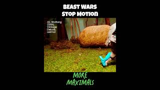 Beast Wars Stop Motion  Transformations More Maximals beastwars stopmotion maximal predacons [upl. by Ardnnaed]