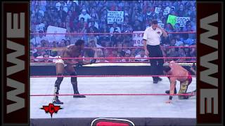 Booker T vs Buff Bagwell  WCW Championship Match Raw July 2 2001 [upl. by Jada]