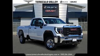 2025 GMC Sierra2500HD 4WD Regular Cab Long Bed Pro CA Temecula Escondido Carlsbad Fallbrook [upl. by Gairc]