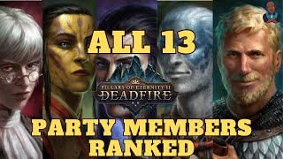 Pillars of Eternity 2 Deadfire  Ranking All 13 Companions [upl. by Laforge]