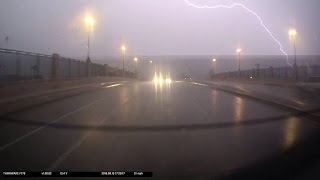 Thinkware F770 Road Trip Series Lightning Storm in Colorado Springs CO [upl. by Odnalo631]