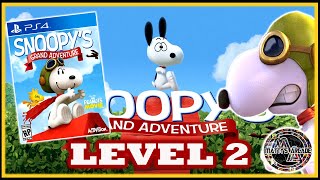 The Peanuts Movie Snoopys Grand Adventure  Level 2 Pepperbosk  PS4  Mattys Arcade [upl. by Kina632]