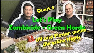 Lets Play Zombicide  Green Horde Teil 1  Brettspiele [upl. by Asikal335]