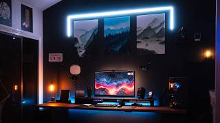 Building the ULTIMATE DREAM DESK SETUP for 2024 [upl. by Joo]