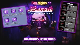 FAP NIGHTS AT FRENNIS How to Unlock Everything [upl. by Annaik25]