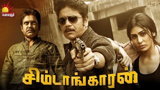 Super Hit Action Movie Simtaangaran  Tamil Dubbed Full Movie Nagarjuna  RGV  Kalaignar TV [upl. by Alia334]