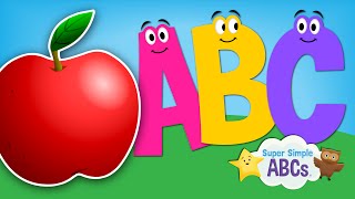 The Sounds of the Alphabet  ABC  ​​🌈 Super Simple ABCs [upl. by Marlo]