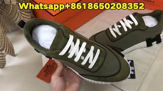 Hermes Bouncing Low Top Sneakers Green from BOOTSFY [upl. by Barbaresi]